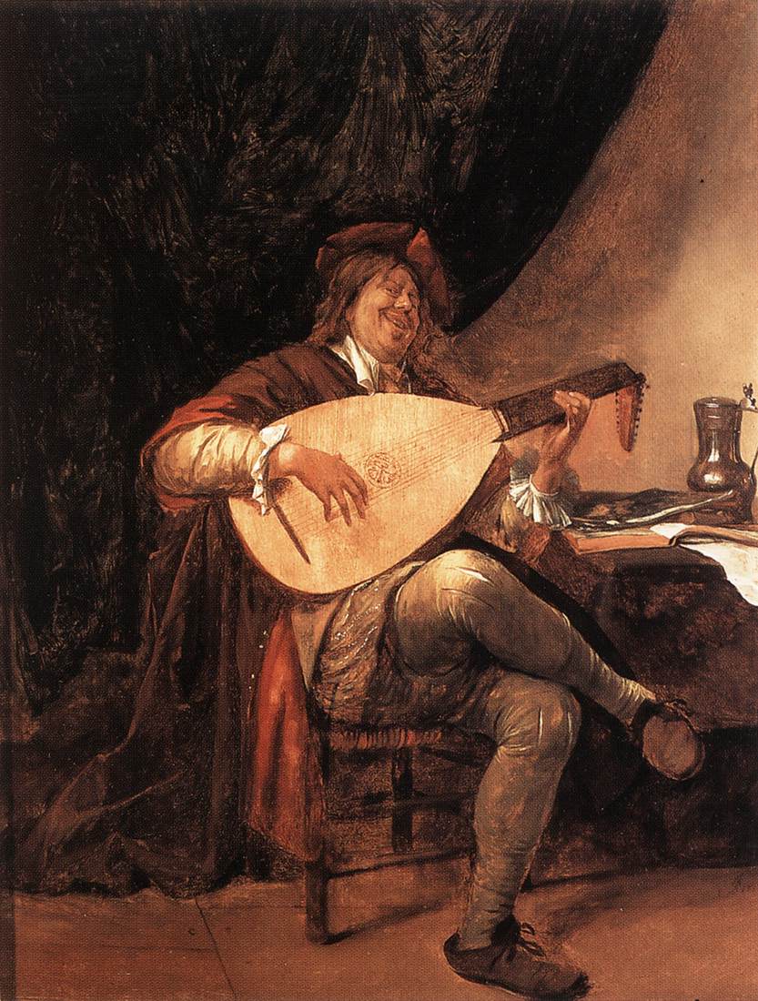 Self-Portrait as a Lutenist